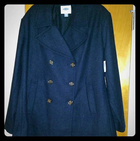Old Navy Jackets & Blazers - FINAL MARKDOWN PRICE!!! Navy Peacoat